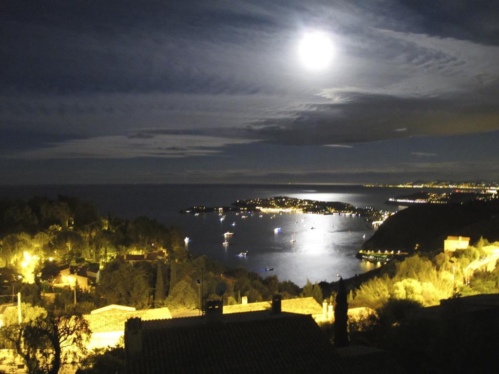 Sunny Panoramic Balcony Apartment Eze Bagian luar foto