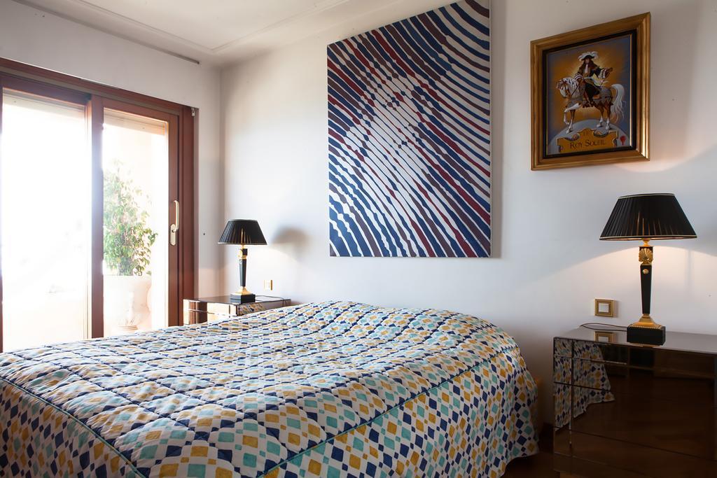 Sunny Panoramic Balcony Apartment Eze Bagian luar foto