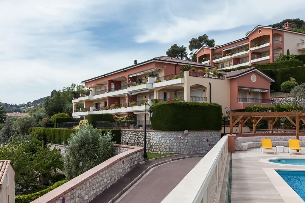 Sunny Panoramic Balcony Apartment Eze Bagian luar foto